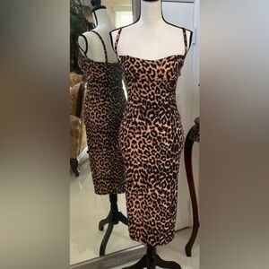 Leopard Print Women's Dress